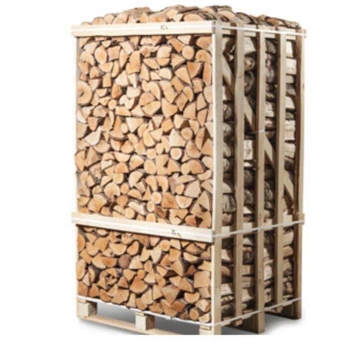 MegaCrate 2.2m3 Kiln Dried Ash Logs