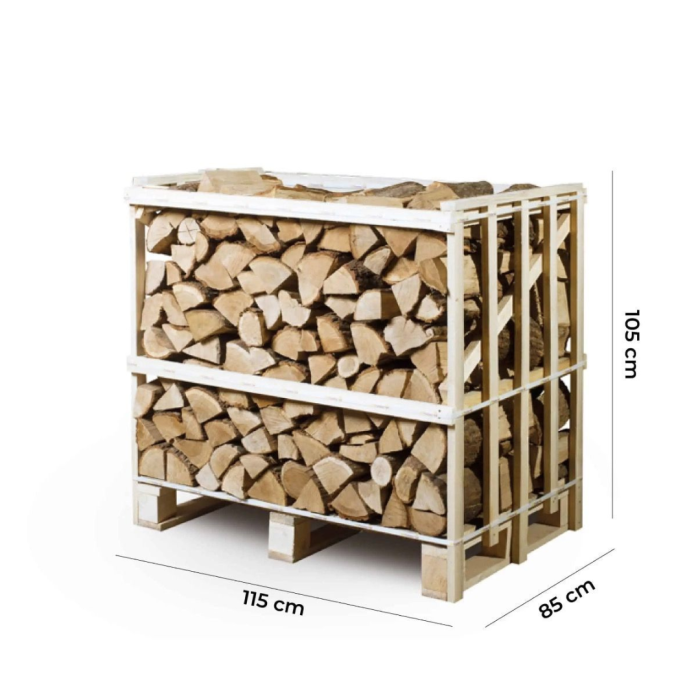 Classic Crate Kiln Dried Oak Firewood Logs 400kg