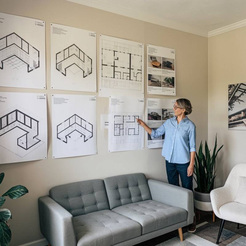 Élaboration de plans architecturaux sur mesure