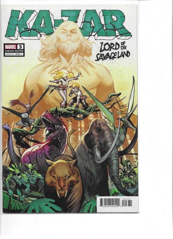 Ka-zar - Lord of the savage land #3  variant