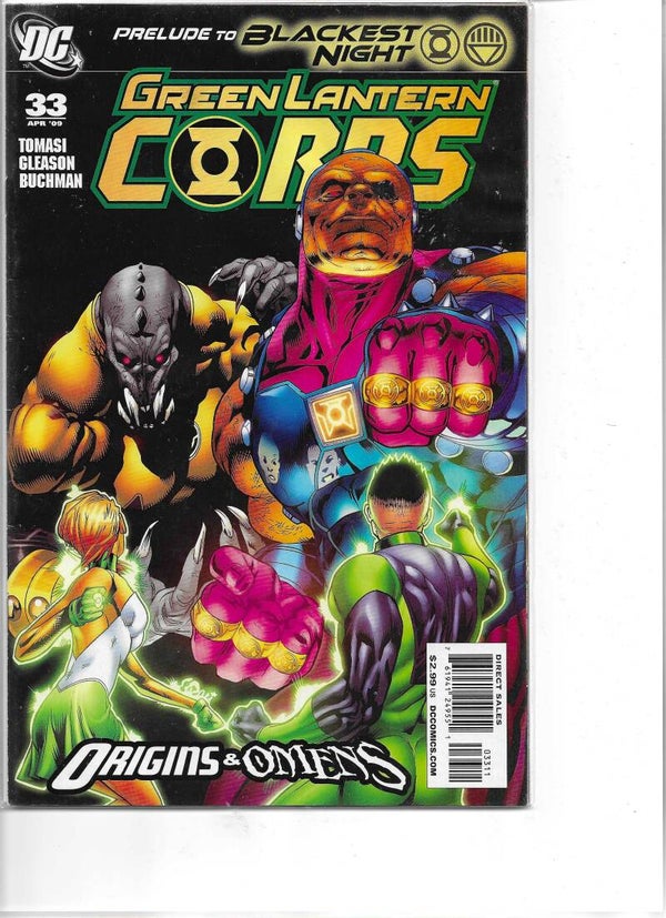 Green Lantern corps #33
