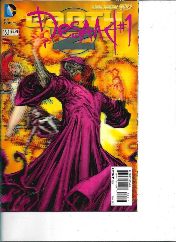 Earth 2 #15.1 lenticular cover