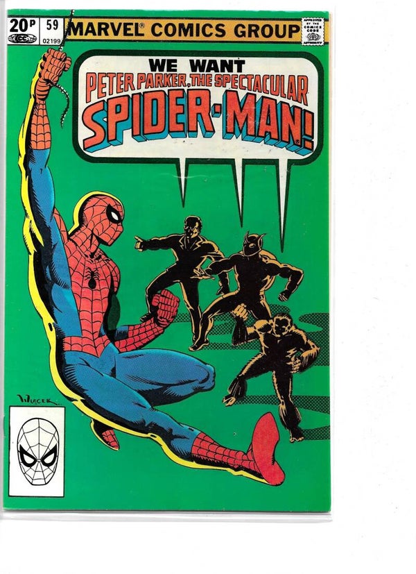 Peter Parker, the spectacular spider-man #59