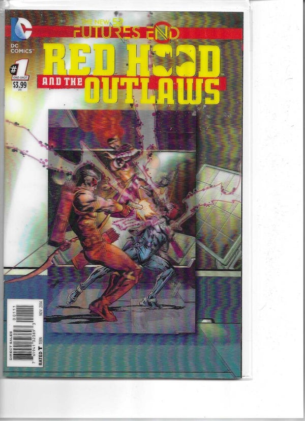 Futures end - Red hood and the outlaws #1 (lenticular cover)