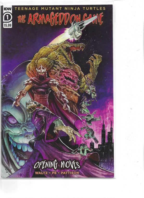 TMNT the armageddon game - opening moves #1