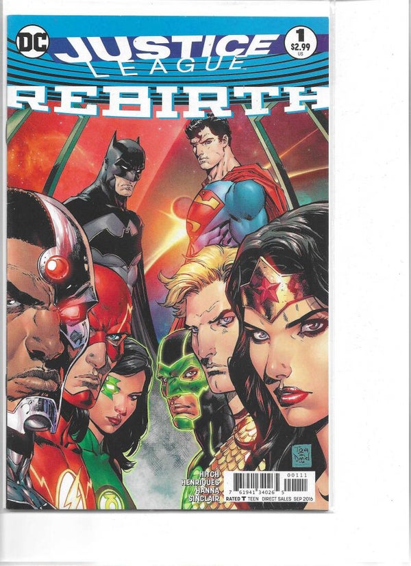 Justice league - rebirth #1
