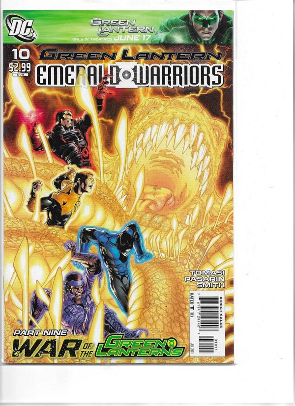 Green Lantern - Emerald warriors #10