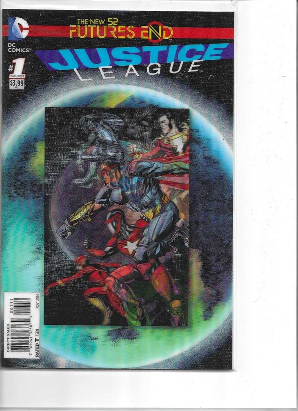 Futures end - Justice league #1 (lenticular cover)