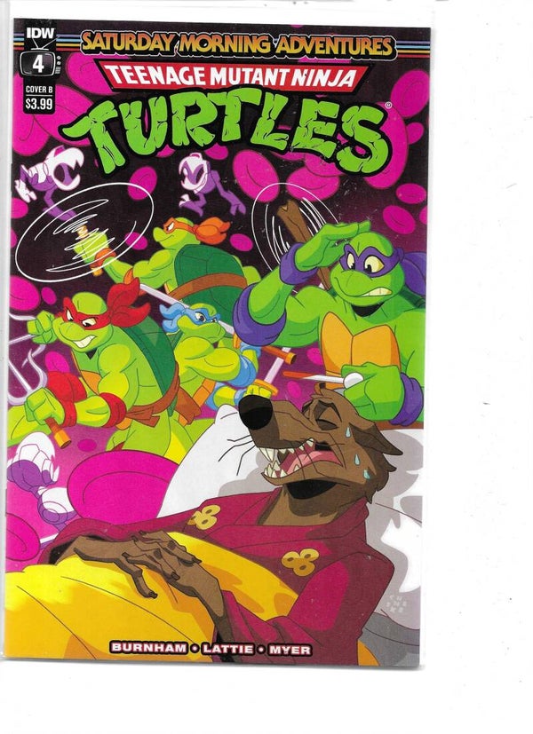 TMNT Saturday morning adventures #4 variant