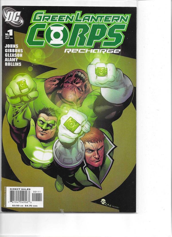 Green Lantern corps Recharge #1