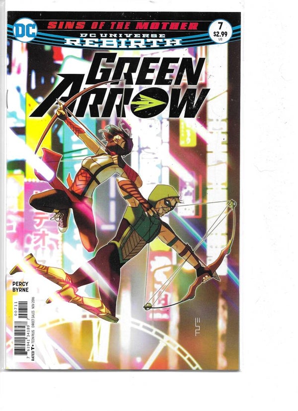 Green arrow #7