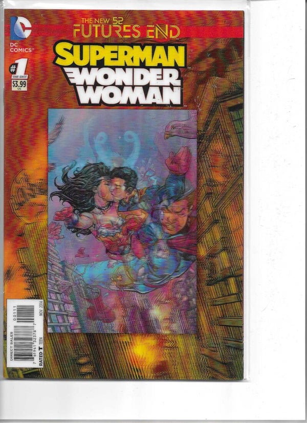 Futures end - Superman Wonder woman #1 (lenticular cover)