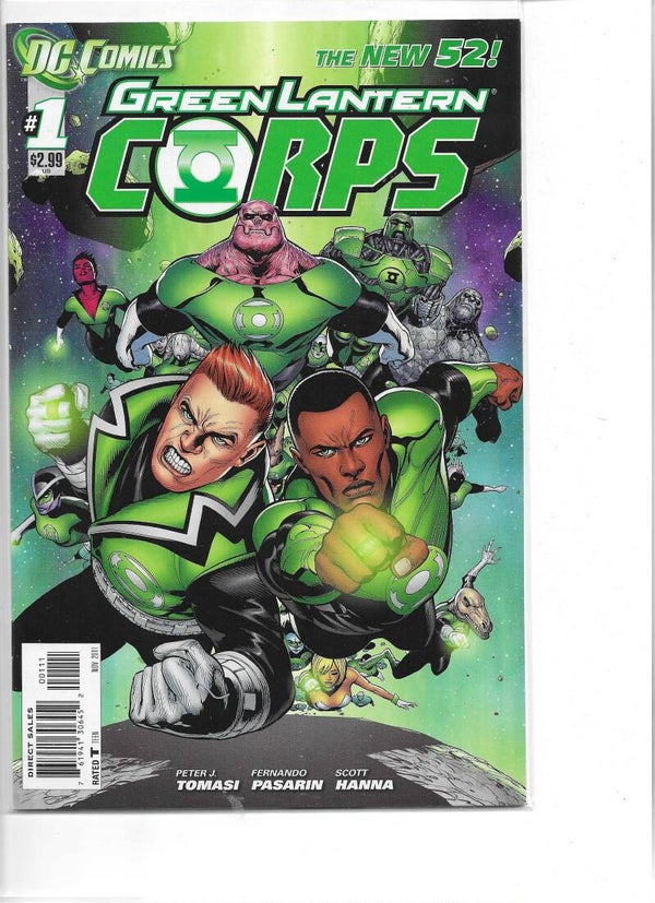 Green Lantern corps #1