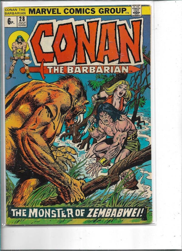 Conan the barbarian #28