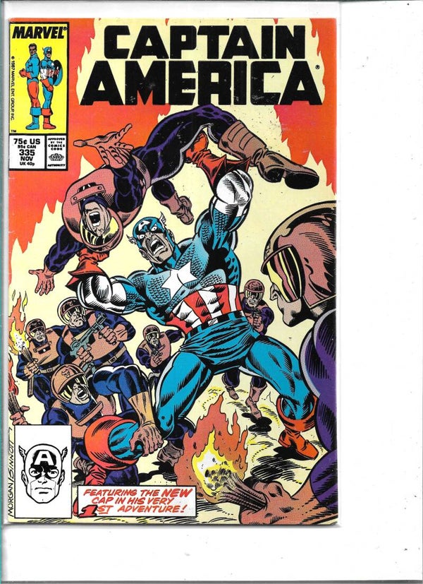 Captain America #335