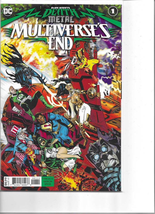 Dark Nights death metal - Multiverses end #1