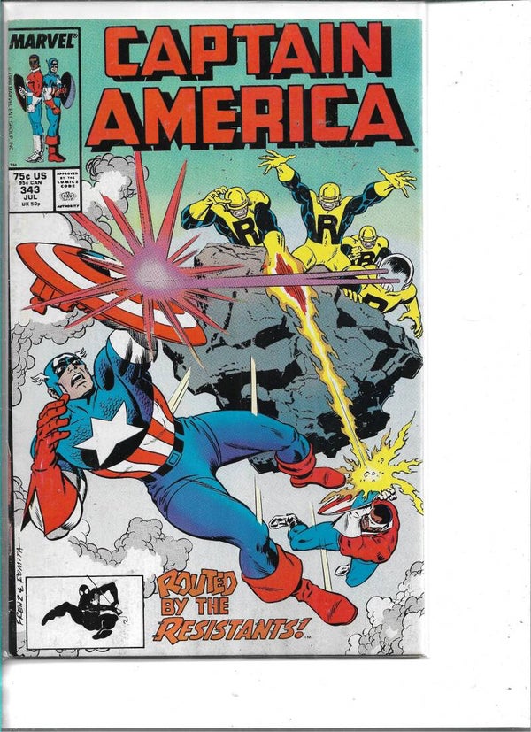 Captain America #343