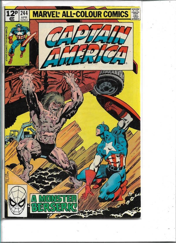 Captain America #244