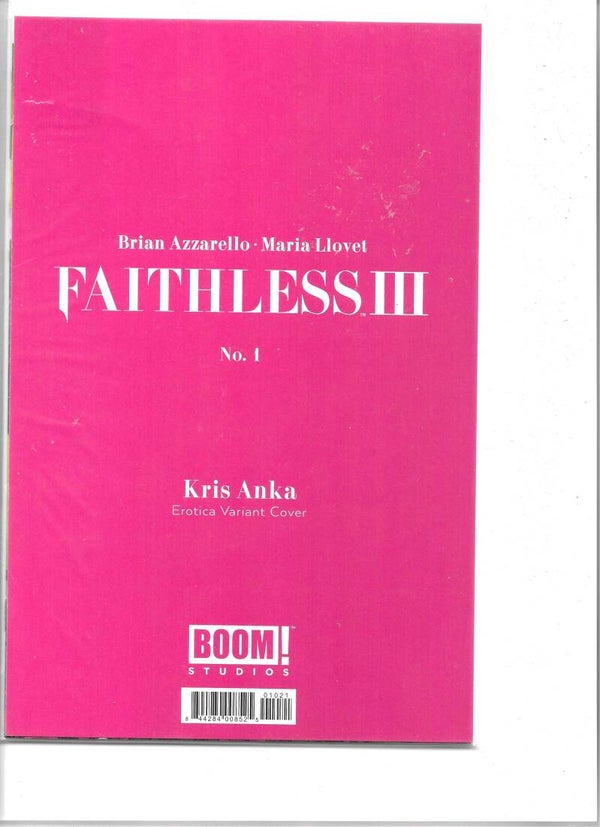 Faithless III #1 - sealed erotica variant