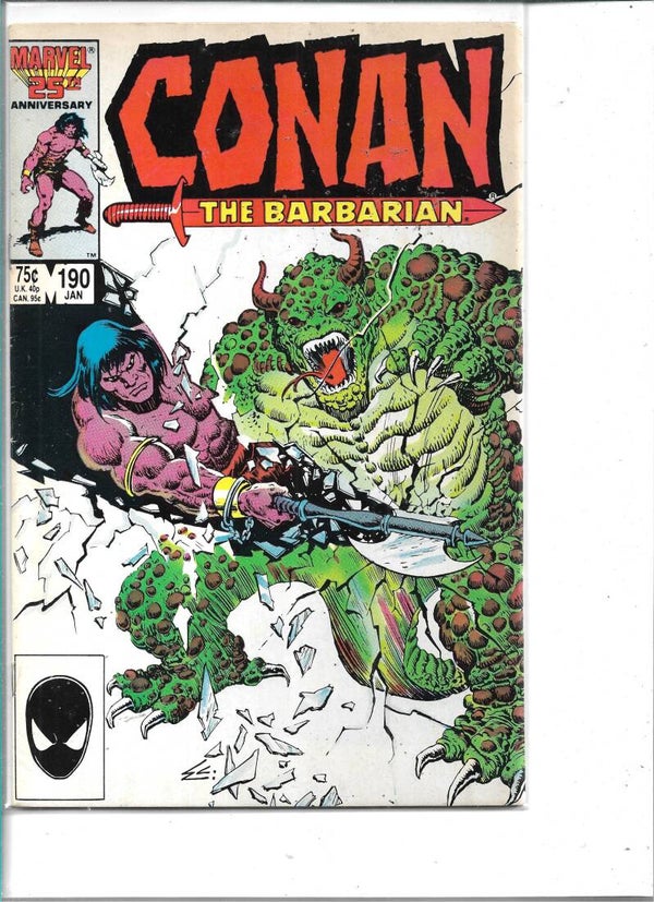Conan the barbarian #190