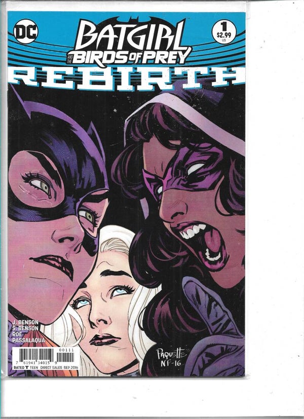 Batgirl and the birds of prey rebirth #1