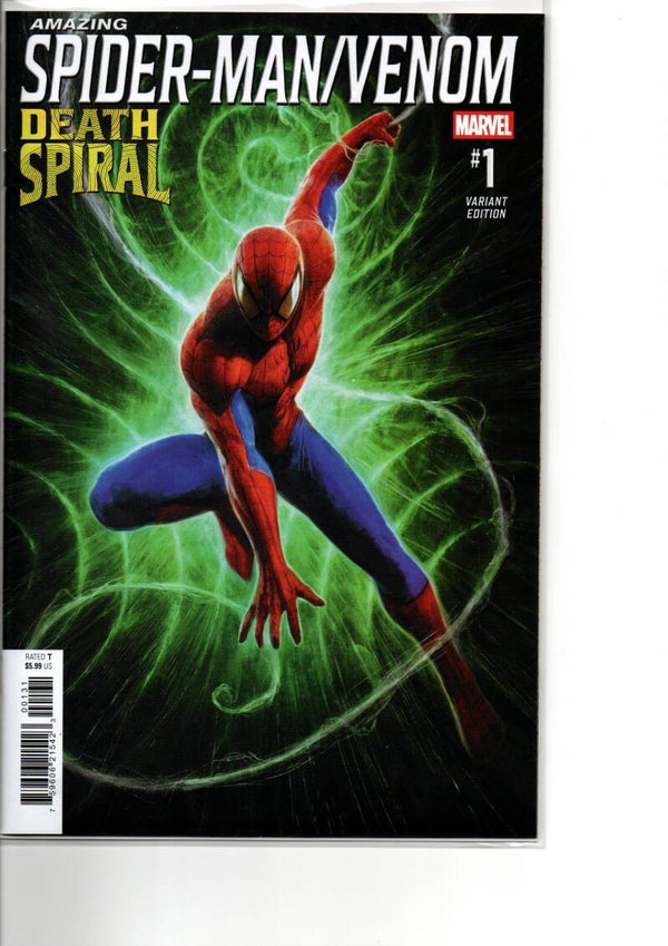 Spider-man/Venom - death spiral #1 variant
