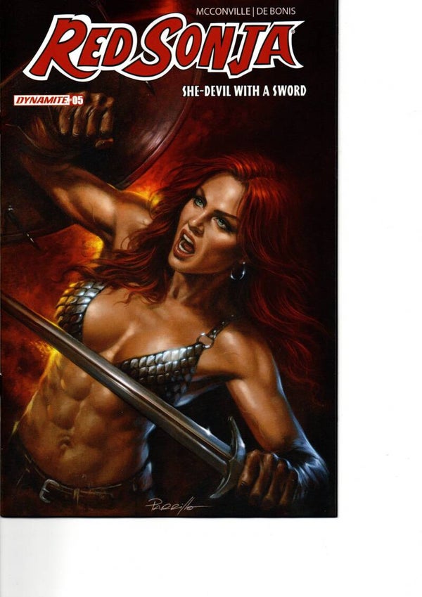 Red sonja - she devil with a sword #5 variant