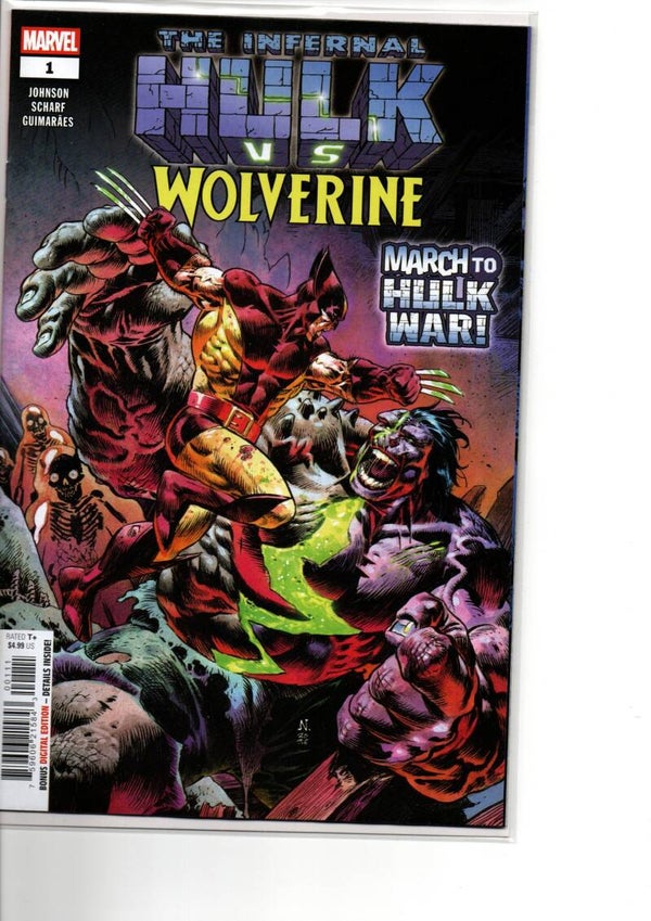 Infernal hulk vs Wolverine #1