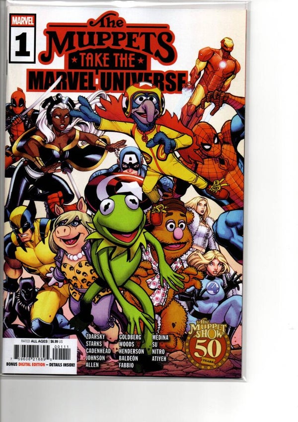 Muppets take the marvel universe #1