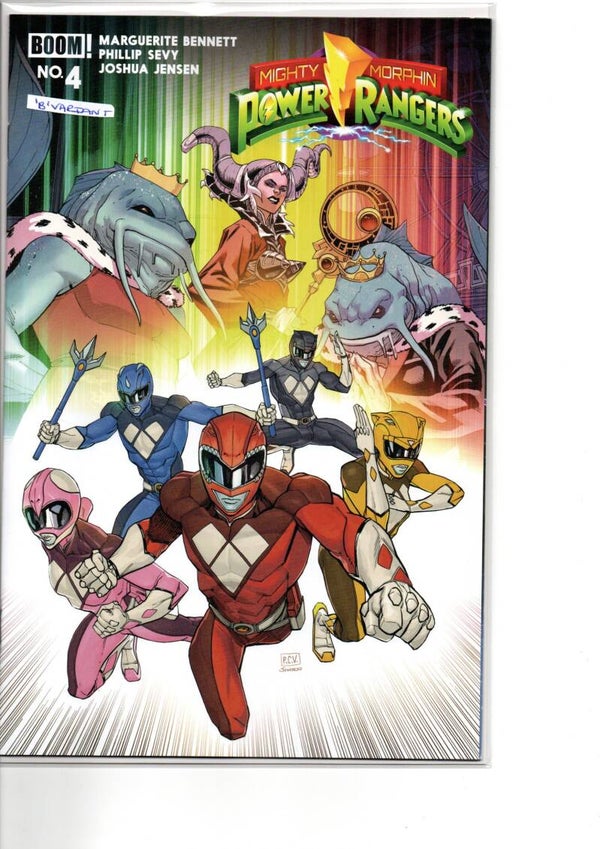 Mighty Morphin Power Rangers #4 variant