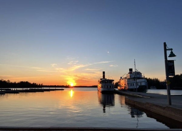 Post Card- A little piece of Muskoka Magic Captured at Sunset