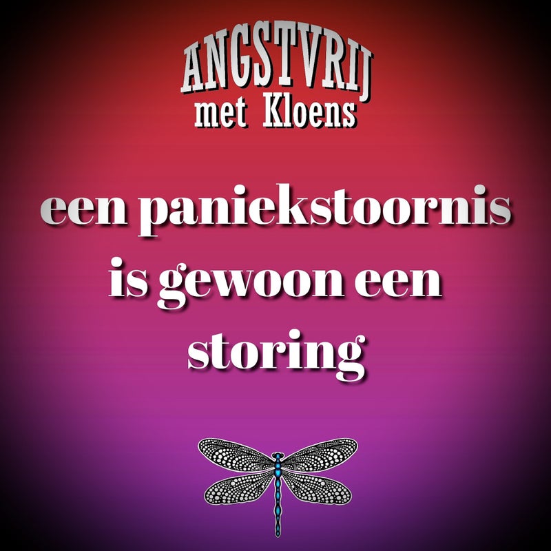 Een paniekstoornis is gewoon een storing, afbeelding bij blogbericht van Angstvrij met Kloens