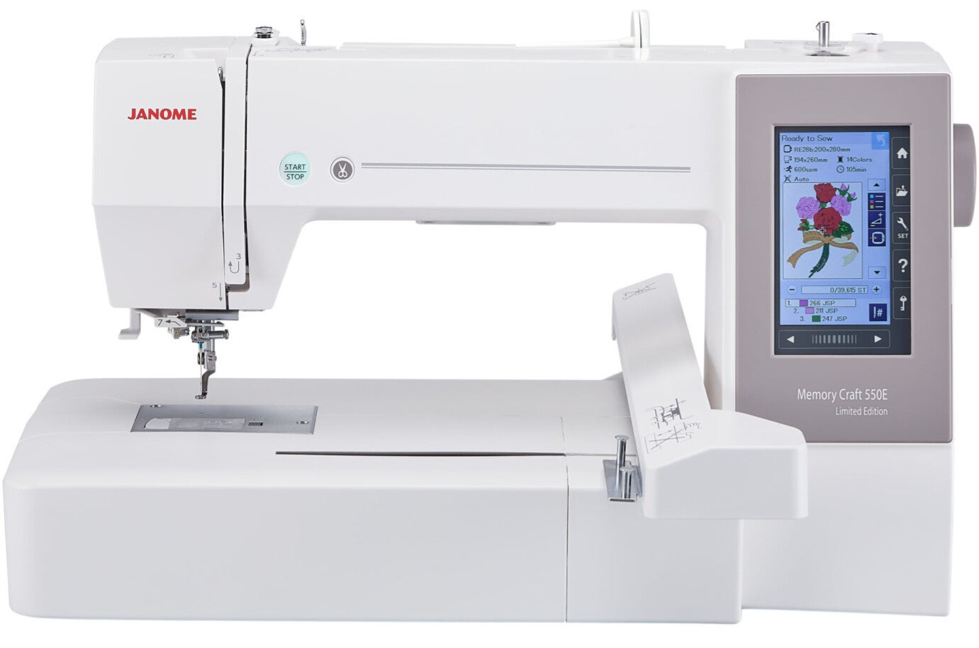 Janome MC 550E LE (incl. Artistic Digit Jr. software)