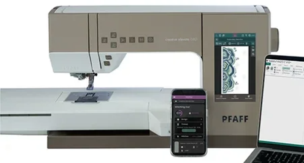 Pfaff Creative Elevate 680 compleet