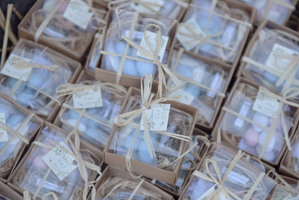 Boîte cadeau invités