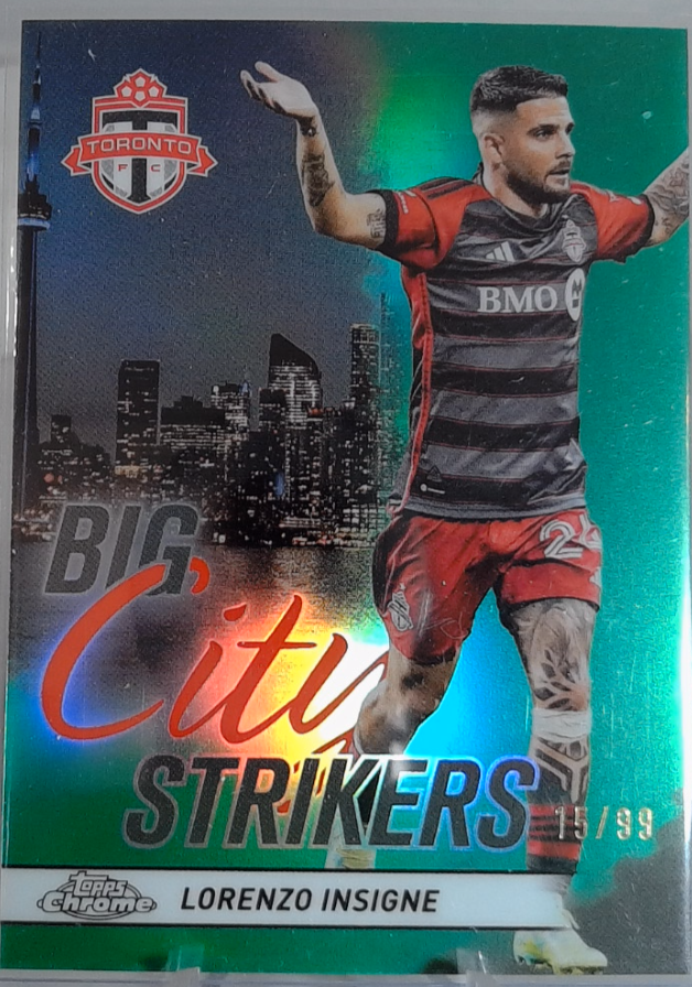 Lorenzo Insigne green /99 big city strikers
