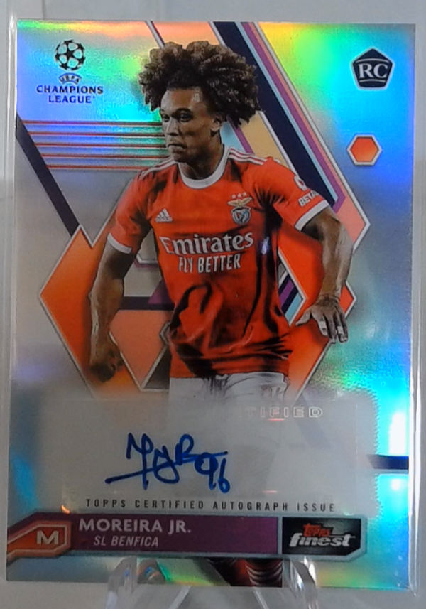 Moreira Jr Rookie Auto Topps finest