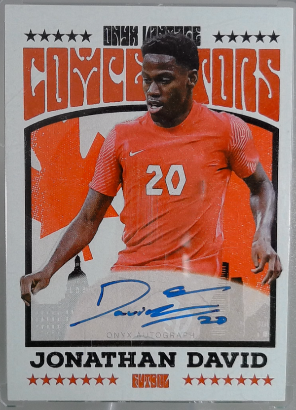 Jonathan David On Card Auto Onyx set