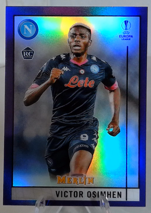 Victor Osimhen Rookie /299 Topps Merlin