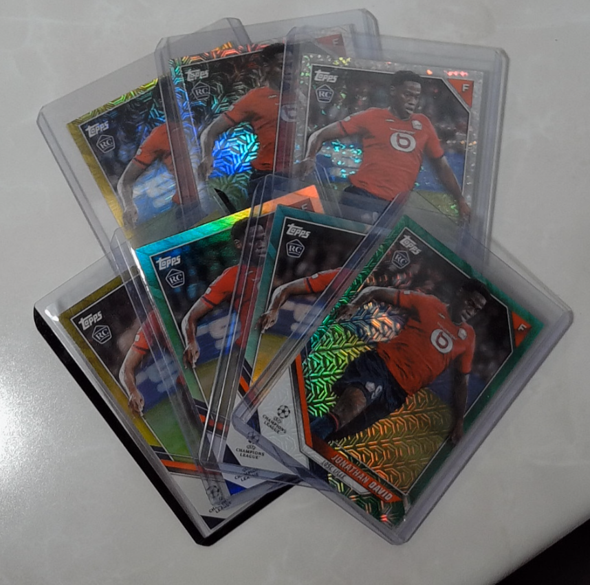 Jonathan David Rookie lot rainbow start