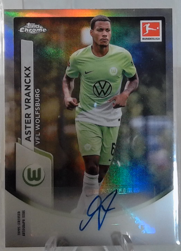 Aster Vranckx Auto topps chrome