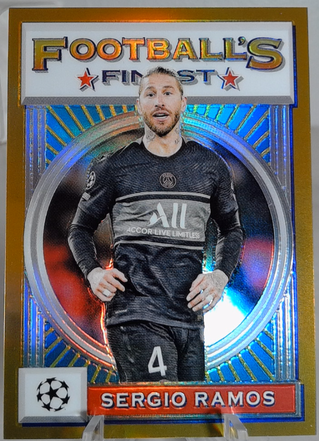 Sergio Ramos Football's Finest gold /50