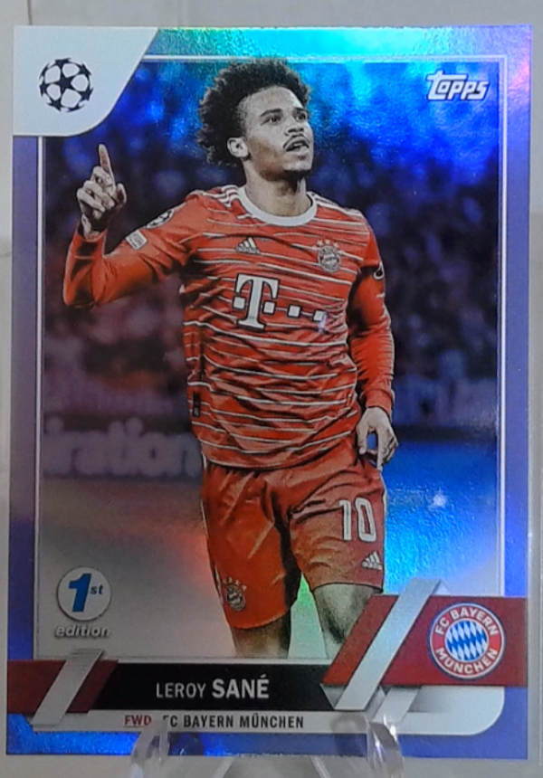 Leroy Sané 1st édition /30 topps