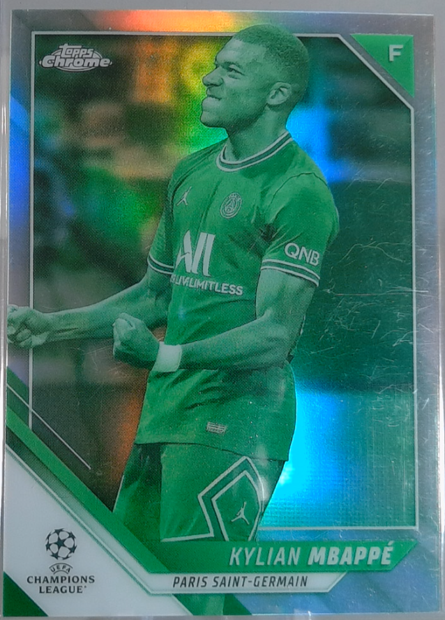 Mbappe green /225 topps chrome