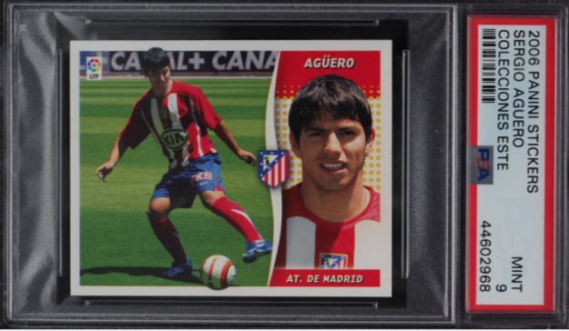 06-07 Panini Stickers Sergio Aguero Rookie