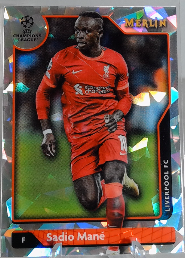 Sadio Mané cracked ice /250 topps merlin