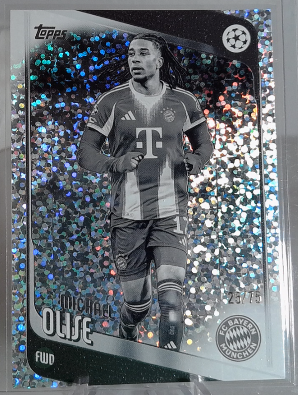 Michael Olise Sparkle Black and white /75