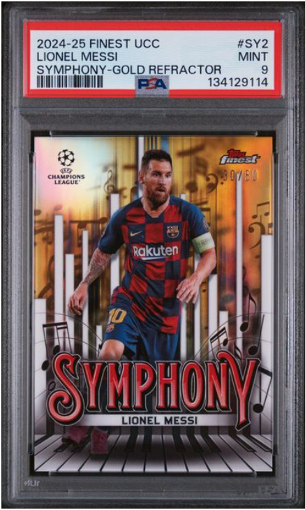 Messi Symphony Gold /50 PSA 9