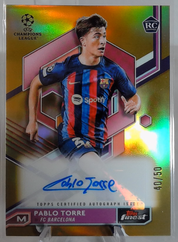 Pablo Torre Rookie Gold Auto /50