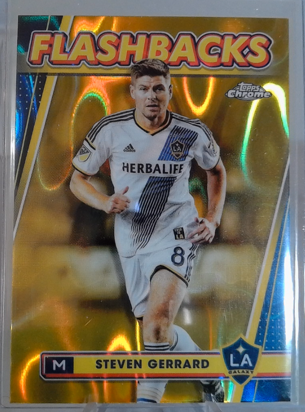 Steven Gerrard Flashback Gold waves